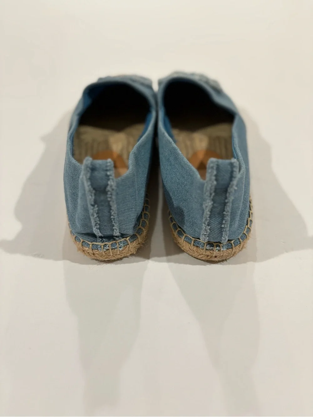 Tory Burch Double T Espadrille Flats | Size 11